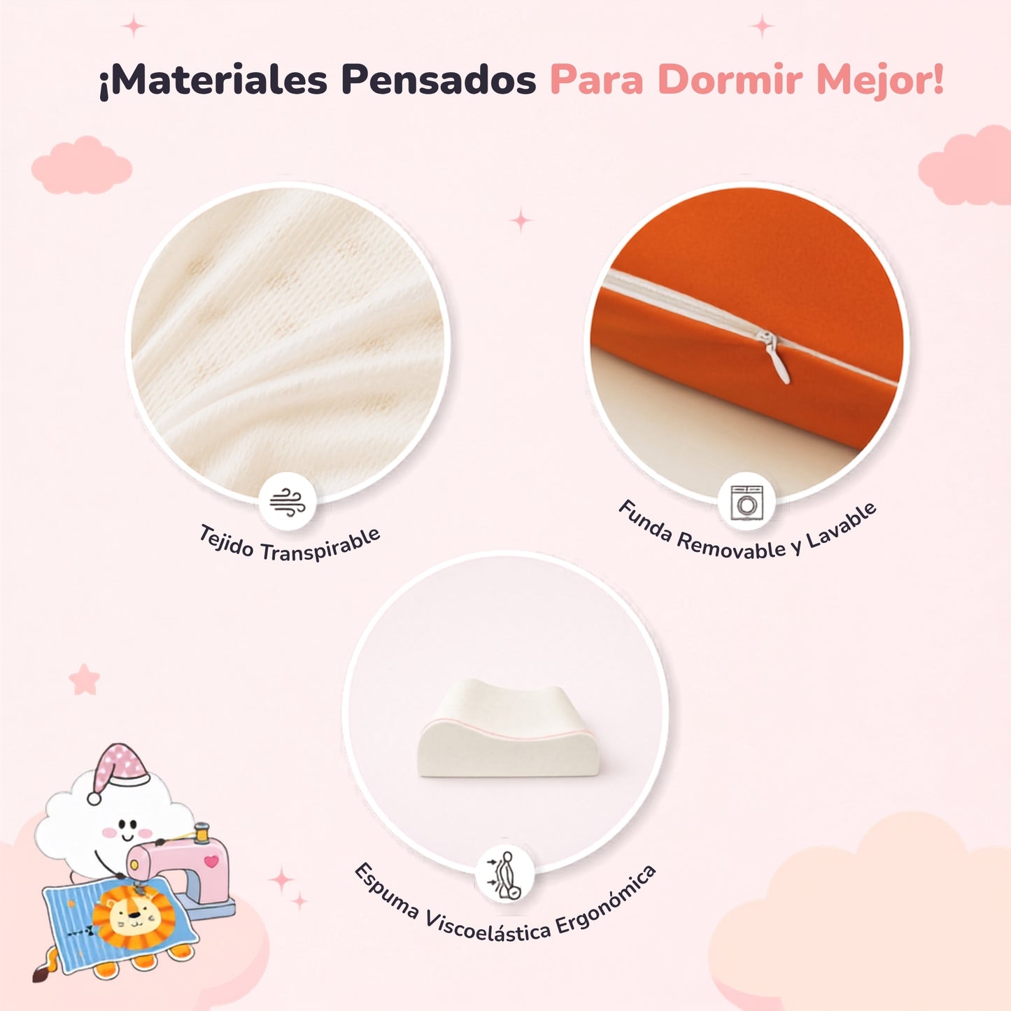 Dulces Sueños™ Almohada Para Chicos