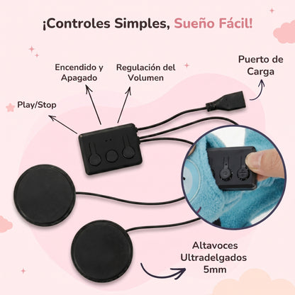 Dulces Sueños™ Auricular Antifaz Para Chicos