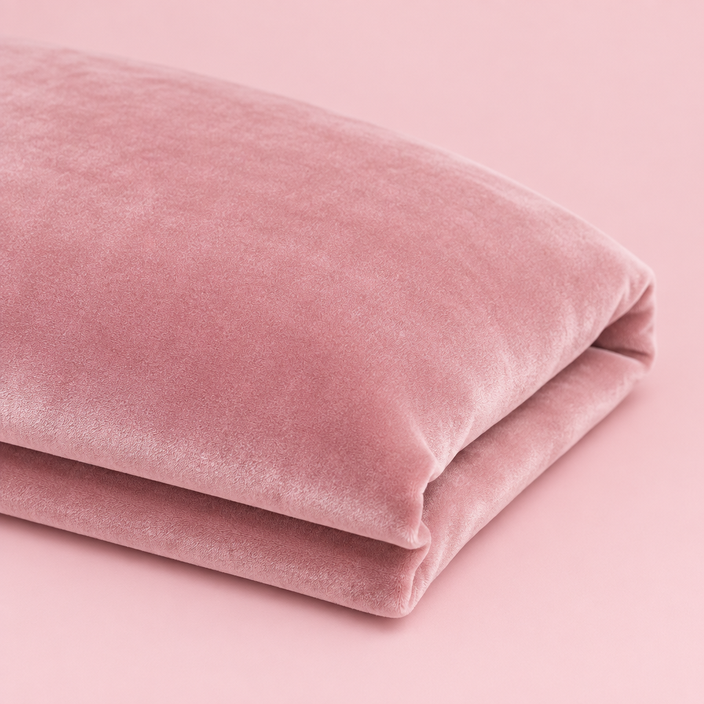 Funda de almohada doblada con la textura intacta