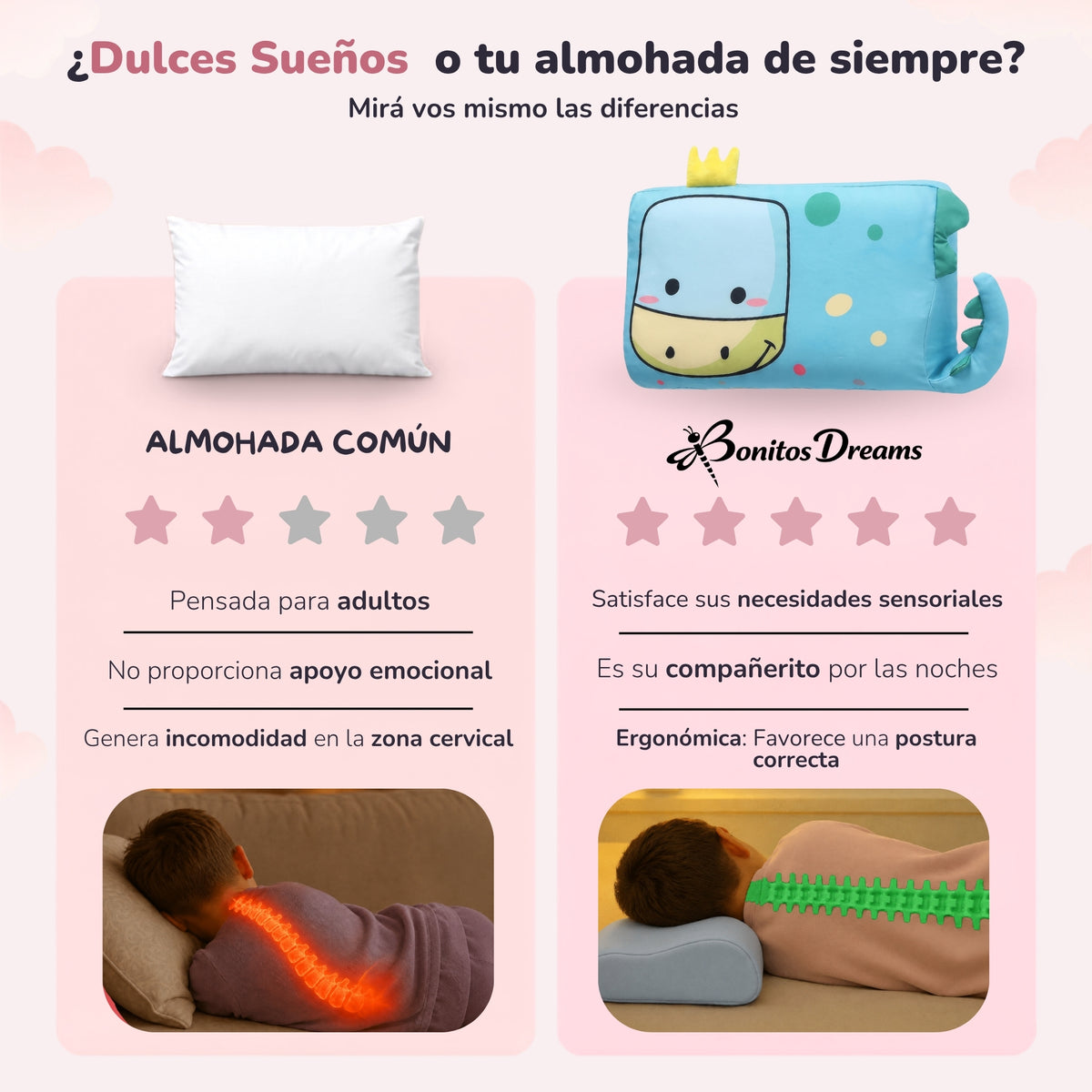 Dulces Sueños™ Almohada Para Chicos