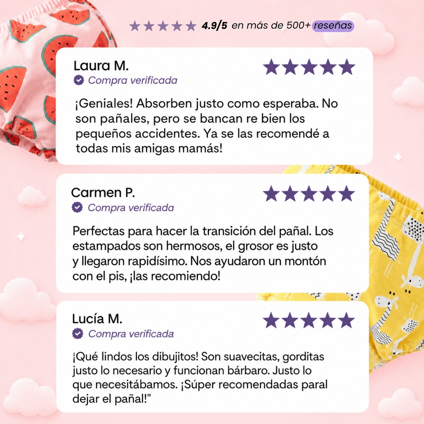 Primeros Pasos™ Pañal de Aprendizaje