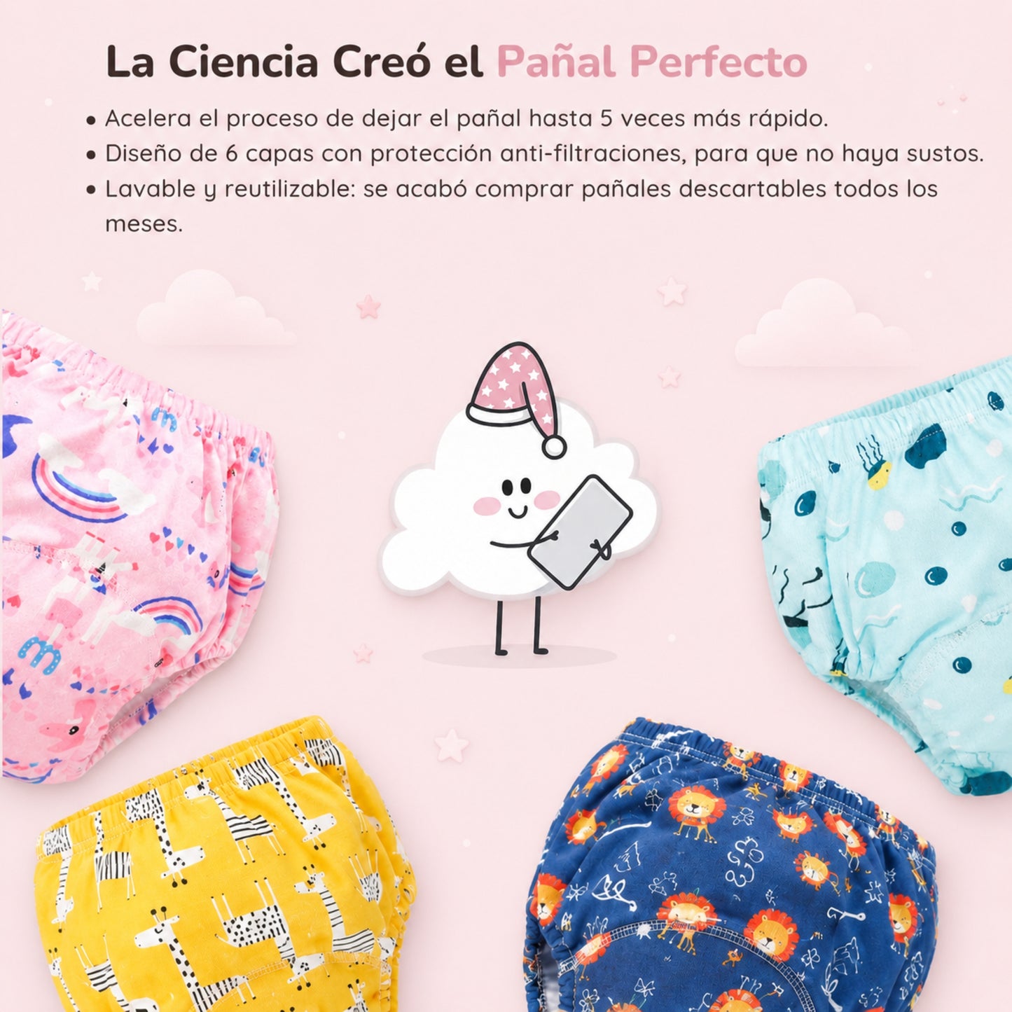 Primeros Pasos™ Pañal de Aprendizaje
